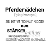 Was sind Pferdemädchen?