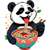 Panda Ramen Enjoyment Design
