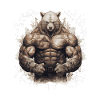 Grizzly Bear Muscles Bodybuilding