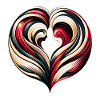 Abstract Design Valentine's Day