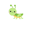 Lively grasshopper