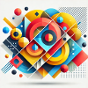 Abstract geometric design