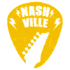 Nashville Music City Guitar Pick