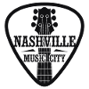 Nashville Music City Guitar Pick
