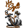 Ahoy Sylt Seagull avec ancre