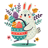 Sweet Easter motif