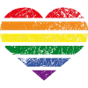 Rainbow Heart