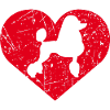 Coeur de caniche