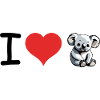 J’aime Koala Citation - Pet Design