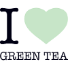 I LOVE GREEN TEA