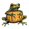 Pumpkin frog frog pumpkin