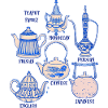World Cultures Teapots