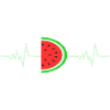 Melone Herzschlag Ekg Obst