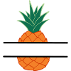 Bannière ananas
