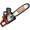 Chainsaw Homme Glitter Design
