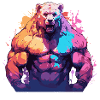 Grizzly Bear Muscles Bodybuilding