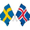 Flag Sweden Iceland