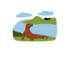 Majestätischer Komodowaran