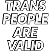 Trans People Are Valid