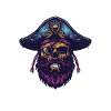 Pirate Skull Captain