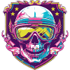 Ski Ski Goggles Skull