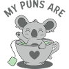 Koala Tea Puns