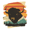 Bison Retro