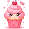 Valentine's Day Muffin Love
