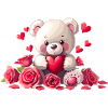 Teddy in love