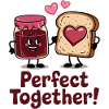 Parfaits Ensemble: Confiture et Toast