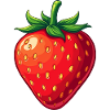 Fraise - Costume de carnaval