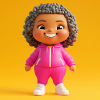 3d Character - Funny Granny