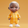 3d Character - Cute Grandpa