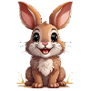 Kaninchen oder Osterhase