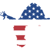 Traceur Us Flag Parkour