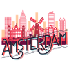 Amsterdam Netherlands Holland Skyline City