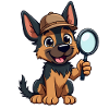 Deutscher Schäferhund Offizier