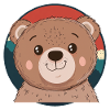 Baer Waldtier Teddybär