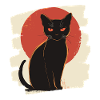 Black cat