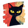 Black Cat Retro