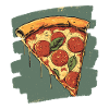 Pizza Retro