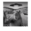 Alien Encounter Capybara Selfie