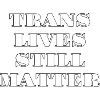 Trans Lives Still Matter