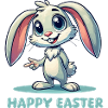 Bunny Comic Easter Bunny