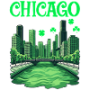 Chicago River St. Patrick's Day