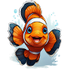 Poisson-clown