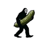 Dild med en knivspids salt Pickle Bigfoot Sasquatch
