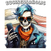 SKELETON MAN BUSINESSAHOLIC