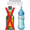 BABYFLASCHE WERDENDER VATER