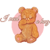 I need a hug - teddybear